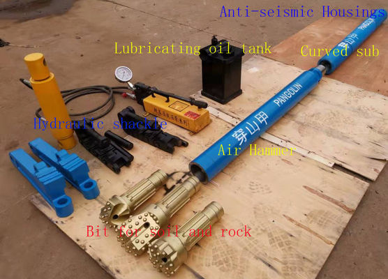 HDD Pilot DTH Hammers And Bits High Speed Rock Impact