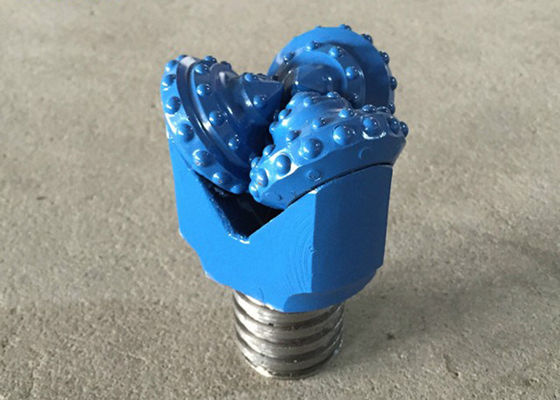 Blue 165mm Tricone Rock Roller Bits Pangolin Drilling Tools